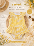 Carter's Yellow Romper Dress