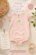 Engine Love You Romper