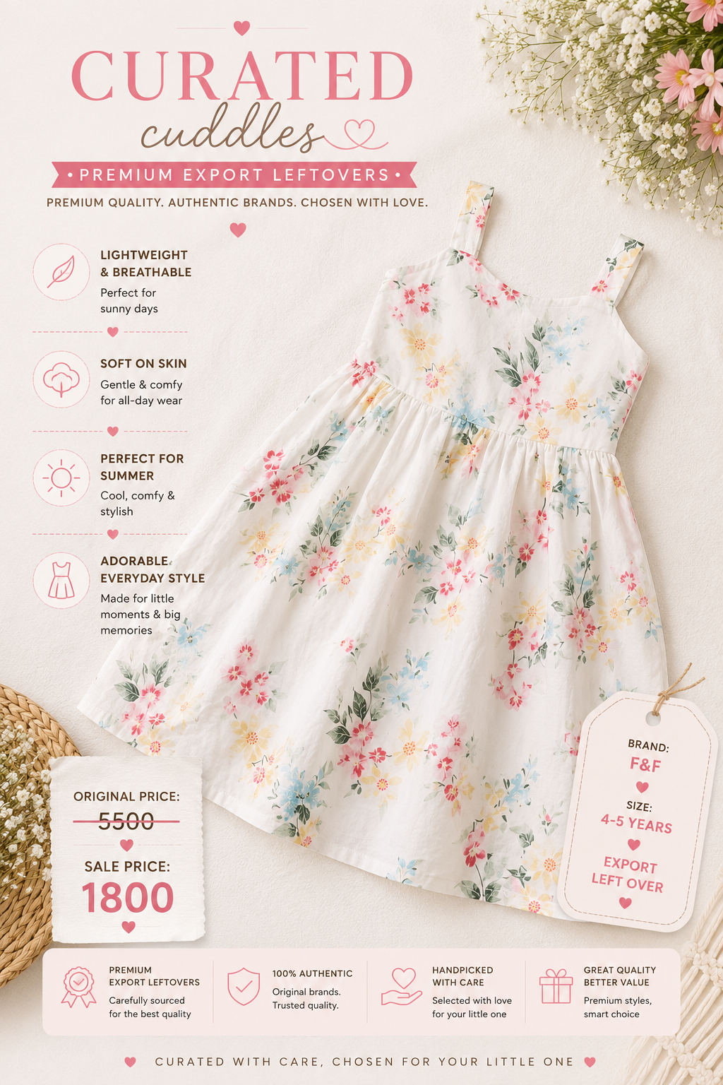F&F Floral Dress