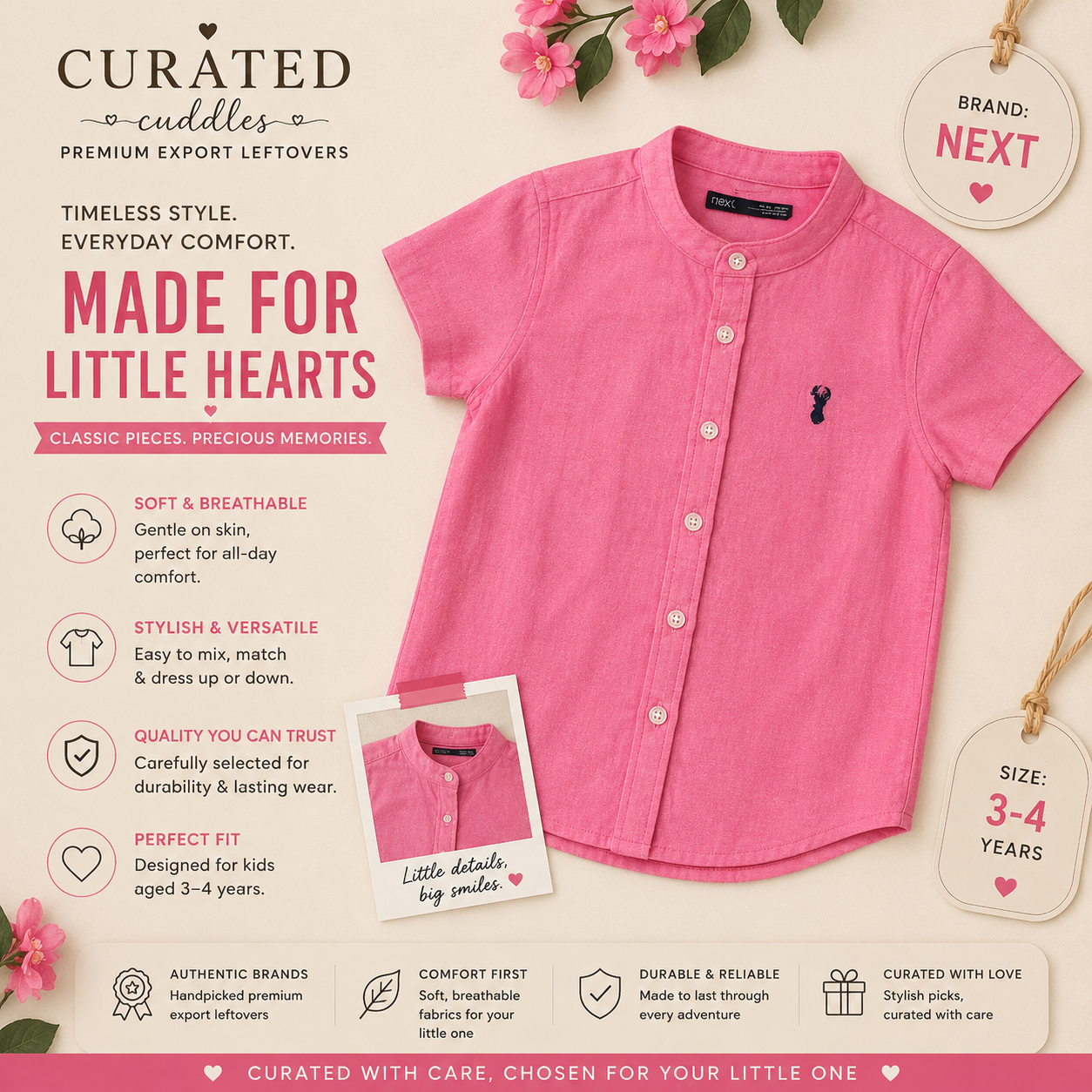 Next Pink Dress Shirt