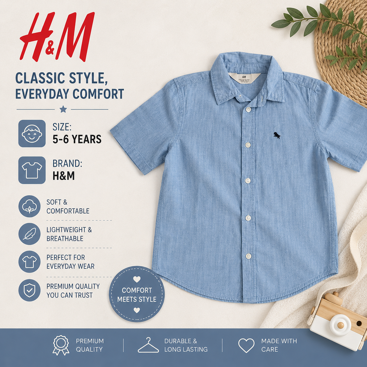 H&M Premium Shirt.