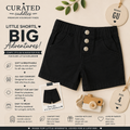 GU Original Black Shorts